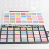 Pigmento de Acuarela Sólida Perlado 28 Colores para Principiantes Pintura Artística Especial para Uñas Acuarela Portátil Estudiante Pintura