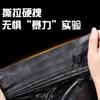 Bolsa de plástico grande móvil tipo chaleco negra al por mayor portátil extra gruesa grande para embalaje de ropa bolsa de basura gruesa