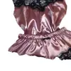 Atacado Europeu e Americano Comércio Exterior Tubo Peito Gelo Seda Pijama Feminino Verão Coreano Tentação Sexy Pijama Feminino Verão Gelo Seda Roupa Íntima