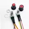 Potenciómetro Tipo Perilla Rv097 con Interruptor Rk097 Amplificador de Potencia Audio Control de Velocidad Perilla de Atenuación Interruptor con Línea de Terminal