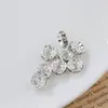 Anel de Diamante 18K Banhado a Cobre Micro-Pavimentado Zircônia Espaçador de Roda Contas Espaçadoras Joias Artesanais DIY Espaçador de Contas de Roda Material para Miçangas
