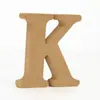 Ornatos de Letras e Números Ingleses de Madeira Atacado Artesanato de Madeira Letras DIY Decoração Criativa Venda Direta da Fábrica