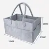 Bolsa de fraldas de grande capacidade para mães, bolsa de feltro para mães em movimento, bolsa de armazenamento de fraldas para bebês