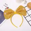 Faixa de cabeça com laço luminoso LED da Minnie de desenho animado Amazon Decoração de flash de Natal faixa de cabeça com laço