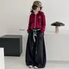 Conjunto con Capucha de Otoño para Niñas Nuevo Conjunto de Ropa Infantil: Elegante Conjunto de Dos Piezas con Pantalón Largo y Sudadera para Ropa Casual de Otoño e Invierno