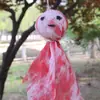 Nueva muñeca de Halloween transfronteriza, artículos de decoración para fiestas temáticas de fantasmas, muñeca de gasa vudú de bruja