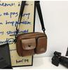 Bolso para teléfono móvil de moda transfronteriza para hombres y mujeres, estilo casual, tipo cartera Joker, estilo funcional, bolso de hombro oscuro, bolso sencillo y moderno.