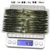 T-tail de duas cores 20 Isca Macia 7cm/2G slot para anzol dupla face Isca Luya isca de pesca ao ar livre comida para peixe atacado