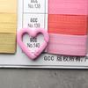 Broche de Resorte en Forma de Corazón Colgante DIY Llavero Accesorios Hebilla de Corazón Bolsa Aleación Aleación de Zinc