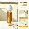 Novo Borrifador de Óleo com Spray Inferior, Sem Resíduos, Destacável e Lavável, Uso Doméstico na Cozinha, Borrifador de Controle de Óleo Tipo Pressão