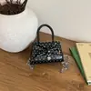 Bolso de Hombro Casual de Lunares con Lazo a la Moda, Bolso de Mano Elegante Dulce y Moderno de Color Sólido, Bolso Cruzado Fresco de Moda