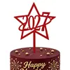 Copyright 2027 Adornos para Pastel de Feliz Año Nuevo Acrílicos Decoraciones para Fiesta de Año Nuevo Adornos