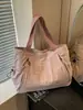 Bolsa transversal feminina grande capacidade da Amazon, casual, versátil, para ombro e axila, para aula e trabalho, bolsa tote feminina
