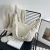 Bolsa de Hojaldre Casual Nueva Primavera 2025 Estilo Japonés Gran Capacidad Bolso de Hombro Cruzado para Mujer Bolsa para Clase y Viaje