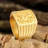 AliExpress comercio exterior moda dominante anillo de hombre rico dragón anillo anillo de hombre dragón