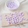 Cuentas Acrílicas con Forma Especial de Carambola Materiales Hechos a Mano DIY Cuentas de Caramelo Chapadas Accesorios para Pulsera Cadena de Teléfono Móvil Agujero Recto