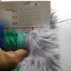Piel de Zorro de Alta Calidad, Piel Sintética de Zorro de Pelo Largo, Piel Artificial con Respaldo Grande, Tejido Liso Jacquard de Pelo Largo