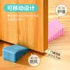 Tapón de puerta a prueba de viento de silicona, bloqueador de puerta, tope de puerta, barrera de puerta, clip de seguridad para puerta, anticolisión, tapón de puerta fijo, seguro para bebés, previene que los dedos queden atrapados, tamaño grande