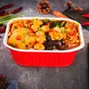 Olla Caliente Pequeña Auto-Calentable Picante de Chongqing Vegetariana Gente Perezosa Conveniente Instantánea Auto-Cocción Auto-Calentable Lista para Comer Barata Estudiantes Una Caja