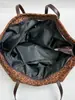 Bolso de mano con estampado de leopardo estilo coreano inspirado en Instagram, bolso de hombro elegante para estudiantes, bolso tote casual y estiloso para el trabajo y el ocio