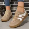 Zapatillas de Entrenamiento Alemanas de Bloques de Color para Mujer, Novedad Primavera 2026 Versátiles de Suela Plana Transpirables Casuales Deportivas