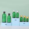 Frasco gotero de vidrio de 5 ml a 100 ml con cuentagotas para viaje, botella pequeña para aceite verde de 30 ml.