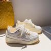 Beier Xiangfeng 2024, verano, nuevos zapatos de cabeza grande para mujer, zapatos de skate casuales versátiles de suela gruesa con forma de muffin