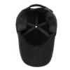 Chapéu Quente Outono e Inverno para Meia-idade e Idosos Moda Simples para Exterior à Prova de Frio Proteção para as Orelhas Boné de Baseball com Forro de Lã Boné Espessado para Homens