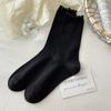 Nuevos Calcetines de Encaje Estilo Ballet 2026 para Mujer, Calcetines de Malla de Tubo Medio Primavera y Verano, Calcetines de Volantes Huecos Estilo Coreano
