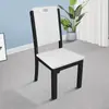 Silla de Madera Maciza Silla de Comedor Doméstica Simple Moderna Blanca Restaurante Chino Mesa y Silla de Comedor Taburete de Madera Silla con Respaldo