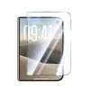 Adecuado para iPhone Duo, protector de pantalla de vidrio templado para pantallas plegables de Apple, película protectora de alto aluminio, dureza 9H, sin agujeros, protector de pantalla de alta definición