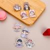 Insignia Dulce de Dibujos Animados Japonesa y Coreana Broche Colgante de Bolsa Lindo para Niños Pin de Pareja Acrílico Creativo Joyería para Mujeres