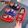 Sandalias y Pantuflas de Lino Genuinas de Primavera y Otoño para Niños y Niñas Antideslizantes Pisada de Caca Algodón Lino Cuatro Estaciones Sandalias y Pantuflas para Padres e Hijos
