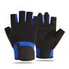 Guantes de Fitness Medio Dedo para Hombre Protección de Palma Levantamiento de Pesas Hierro Antideslizante Resistente al Desgaste Transpirable Equipo de Mancuernas Entrenamiento para Mujer Procesamiento Personalizado