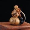 Suministros del Fabricante Llavero de Calabaza de Madera de Durazno Regalo Creativo Colgante de Llavero Arte en Madera