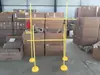 Suporte de Salto em Altura Crianças Playground da Escola Primária Levantamento Ferramenta Simples Barra Transversal Liga de Alumínio Entretenimento Atletismo Escola Poste de Salto em Altura