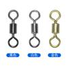 Conector de ocho anillos de alta velocidad de acero inoxidable al por mayor esmerillón americano esmerillón de 8 palabras accesorios de pesca luya suministros