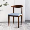 Silla de Comedor, Silla de Dormitorio, Taburete para Escritorio de Estudio, Silla de Cuerno de Imitación de Madera Maciza para el Hogar, Silla con Respaldo, Mesa y Sillas de Comedor Modernas Minimalistas