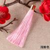 Borla de 8 cm con capuchón de peso grande, borla, hecha a mano, accesorios de joyería DIY, colgante, marcapáginas, pequeño colgante para la oreja, fabricantes, venta al por mayor