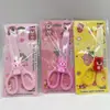 Tijeras de Seguridad Sanrio Stilwell para Niños Dibujos Animados Lindas Estudiantes de Primaria DIY Corte Cuchillo Manual Cubierta Protectora para Cinturón