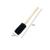 Pincel de esponja con mango de madera para productos al contado del fabricante, raspador de esponja, pincel de textura, herramientas de pintura, venta al por mayor de suministros de arte