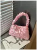 Atacado de comércio exterior bolsa pequena estilosa com lantejoulas para mulheres, nova bolsa versão coreana ins, bolsa de ombro e transversal com design de nicho