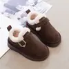 Botas de Nieve para Niños 2026 Invierno Nuevas Botas para Bebé Niña Forradas de Terciopelo Cálidas Zapatos de Algodón Antideslizantes Botas de Algodón Engrosadas