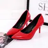 Primavera 2026 Nuevo Color Sólido Poco Profundo Sin Cordones Zapatos de Tacón Alto de Moda Stiletto de Punta Aguda para Mujer Venta al por Mayor