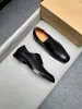Zapatos Oxford para Hombre CL Piel Genuina Textura Lichi Punta Cuadrada de Moda con Cordones Formales de Cuero Versátiles para Negocios Casuales Zapatos de Hombre Piel de Vaca