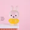 Pingente Chaveiro Coelho Fofo Estatueta Criativa Ornamento de Mesa Presente Venda por Atacado Decoração de Carro Pequeno Ornamento