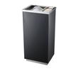 Papelera de acero inoxidable para lobby de hotel con columna para colillas y cenicero para área de fumadores exterior elevador Zhao Zhuyou