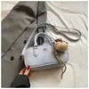 Bolsa de Bowling de Mano Estilo Simple y Dulce Nueva Colección Primavera 2026 Bolso Cruzado Casual de Moda Elegante de Alto Valor para Mujer