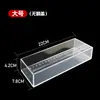 Caja para Ver Peces Objeto Pequeño Pesca Transparente con Escala Acrílico Colección Salvaje Rutilo Pez Blanco Boca de Caballo Arroyo Pequeño Camping Caja de Observación