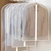 Funda antipolvo para ropa, con estampado fresco, para colgar ropa, bolsa de almacenamiento, para abrigos, trajes, impermeable, a prueba de humedad
